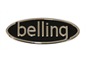 BADGE Belling BLK/SIL enamel B 